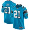 Men's Carolina Panthers Jeremy Chinn Nike Blue Game Player Jersey