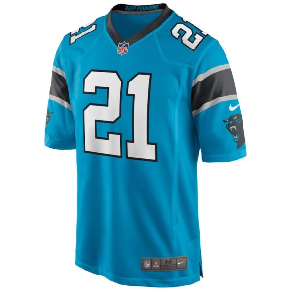 Men's Carolina Panthers Jeremy Chinn Nike Blue Game Player Jersey