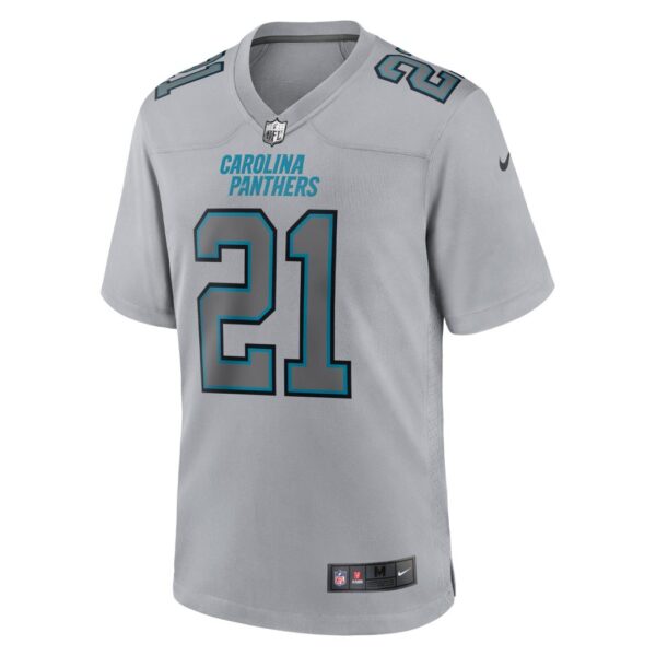 Men's Carolina Panthers Jeremy Chinn Nike Gray Atmosphere Fashion Game Jersey