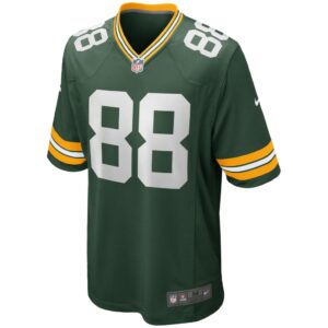 Men's Green Bay Packers Jermichael Finley Nike Green Game Retired Player Jersey