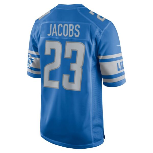 Jerry Jacobs Detroit Lions Nike Team Game Jersey - Blue