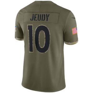 Men's Denver Broncos Nike Olive 2022 Salute To Service Limited Jersey