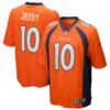 Men's Denver Broncos Jerry Jeudy Nike Orange Player Game Jersey