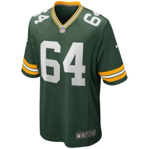 Men's Green Bay Packers Jerry Kramer Nike Green Game Retired Player Jersey