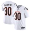 Men's Cincinnati Bengals Jessie Bates III Nike White Vapor Limited Jersey