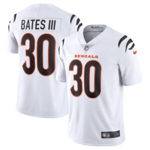 Men's Cincinnati Bengals Jessie Bates III Nike White Vapor Limited Jersey