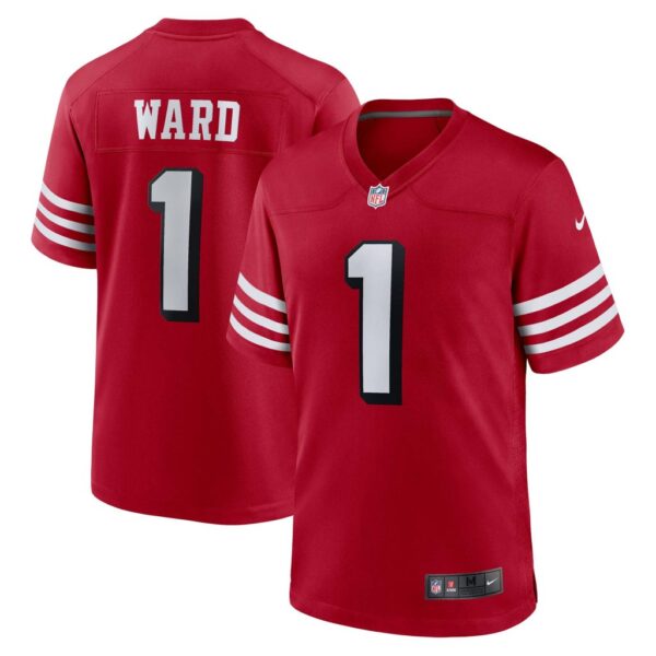 Men's San Francisco 49ers Jimmie Ward Nike Scarlet Alternate Game Jersey