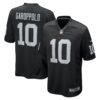 Men's Las Vegas Raiders Jimmy Garoppolo Nike Black Game Player Jersey