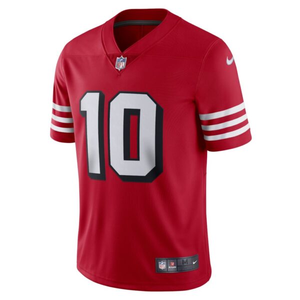 Men's San Francisco 49ers Jimmy Garoppolo Nike Red Alternate Vapor Limited Jersey