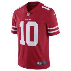 Men's San Francisco 49ers Jimmy Garoppolo Nike Scarlet Vapor Untouchable Limited Jersey