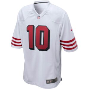 Men's Nike Jimmy Garoppolo White San Francisco 49ers Alternate Game Jersey