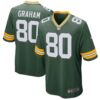 Men's Green Bay Packers Jimmy Graham Nike Green Game Jersey