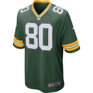 Men's Green Bay Packers Jimmy Graham Nike Green Game Jersey