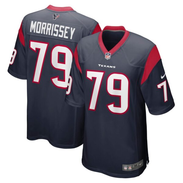 Men's Houston Texans Jimmy Morrissey Nike Navy Game Jersey