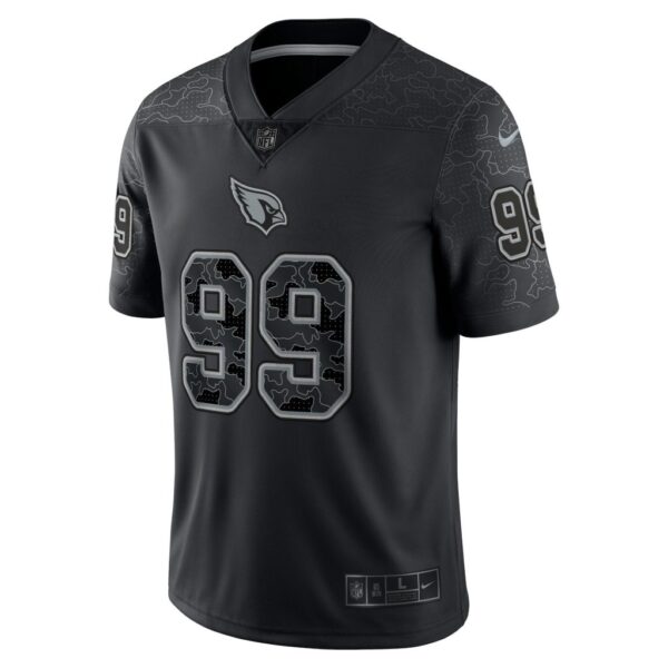 Men's Arizona Cardinals J.J. Watt Nike Black RFLCTV Limited Jersey