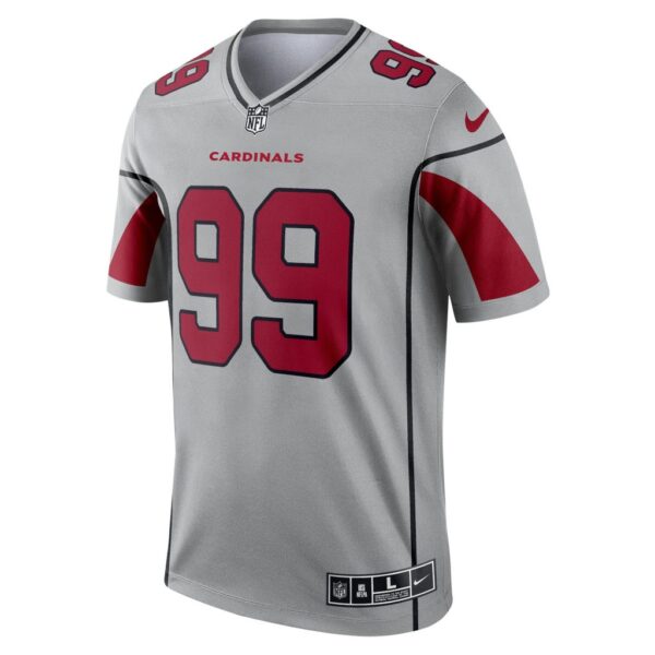 Men's Arizona Cardinals J.J. Watt Nike Silver Inverted Legend Jersey