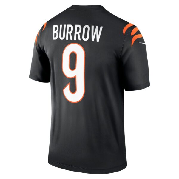 Men's Nike Joe Burrow Black Cincinnati Bengals Legend Jersey