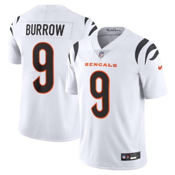 Men's Cincinnati Bengals Joe Burrow Nike White Vapor Untouchable Limited Jersey