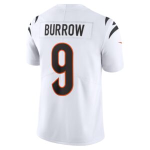 Men's Cincinnati Bengals Joe Burrow Nike White Vapor Untouchable Limited Jersey