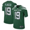 Men's New York Jets Joe Flacco Nike Gotham Green Player Game Jersey