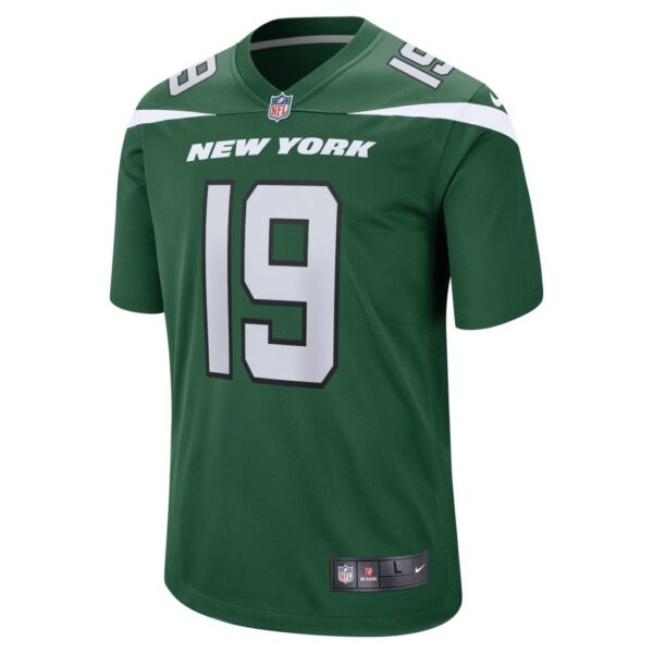 Men's New York Jets Joe Flacco Nike Gotham Green Player Game Jersey