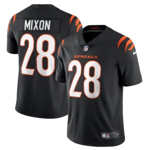 Men's Nike Joe Mixon Black Cincinnati Bengals Vapor Limited Jersey