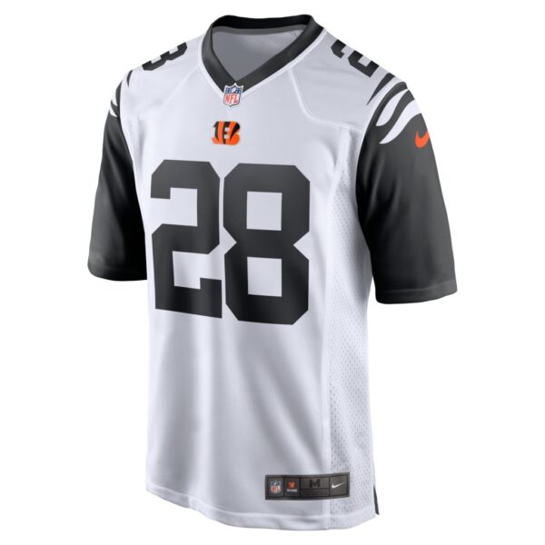 Men's Cincinnati Bengals Joe Mixon Nike White Alternate Game Jersey