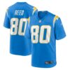 Men's Los Angeles Chargers Joe Reed Nike Powder Blue Home Game Player Jersey