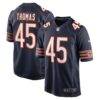 Men's Chicago Bears Joe Thomas Nike Navy Game Player Jersey