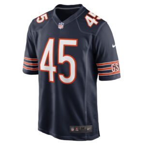 Men's Chicago Bears Joe Thomas Nike Navy Game Player Jersey