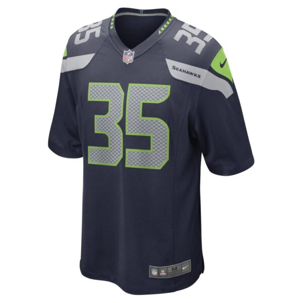 Men's Seattle Seahawks Joey Blount Nike College Navy Game Player Jersey