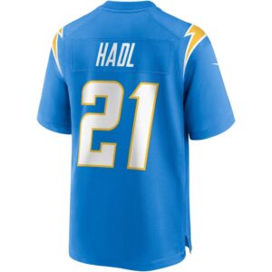 Men's Los Angeles Chargers John Hadl Nike Powder Blue Game Retired Player Jersey