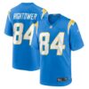 Men's Los Angeles Chargers John Hightower Nike Powder Blue Home Game Player Jersey