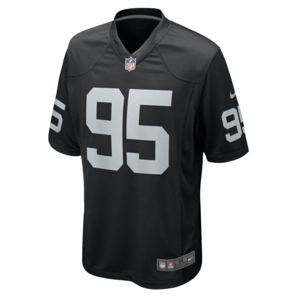 John Jenkins Las Vegas Raiders Nike Game Jersey - Black