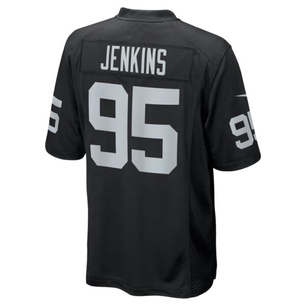 John Jenkins Las Vegas Raiders Nike Game Jersey - Black