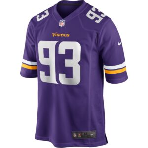 Men's Minnesota Vikings John Randle Nike Purple Game Retired Player Jersey