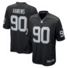 Men's Las Vegas Raiders Johnathan Hankins Nike Black Game Jersey