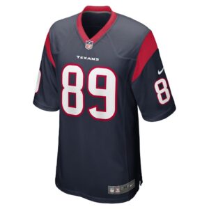 Men's Houston Texans Johnny Johnson III Nike Navy Game Player Jersey