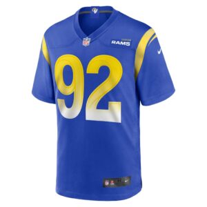 Men's Los Angeles Rams Jonah Williams Nike Royal Game Player Jersey