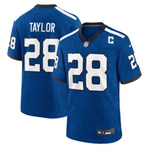 Jonathan Taylor Indianapolis Colts Nike Indiana Nights Alternate Game Jersey - Royal