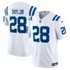 Men's Indianapolis Colts Jonathan Taylor Nike White Vapor F.U.S.E. Limited Jersey