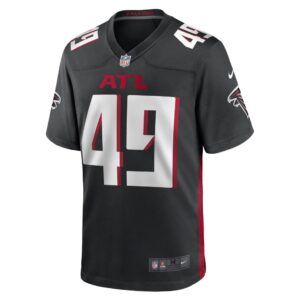 Men's Atlanta Falcons Jordan Brailford Nike Black Game Player Jersey