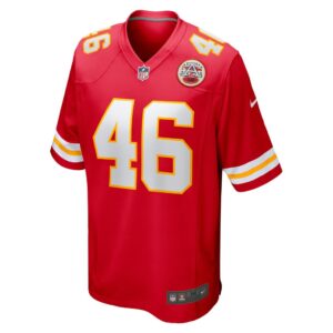 Men's Kansas City Chiefs Jordan Franks Nike Red Game Player Jersey