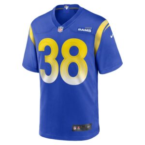 Men's Los Angeles Rams Jordan Jones Nike Royal Home Game Jersey