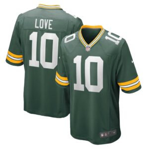 Jordan Love Green Bay Packers Nike Game Jersey - Green