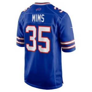 Men's Buffalo Bills Jordan Mims Nike Royal Team Game Jersey