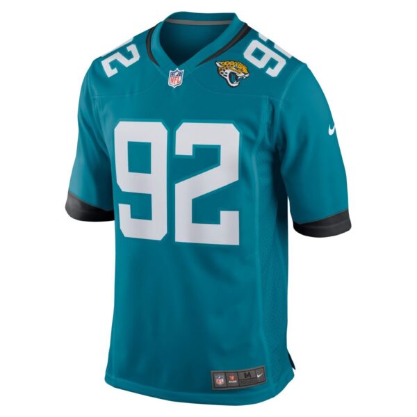 Men's Jacksonville Jaguars Jordan Smith Nike Teal Game Jersey