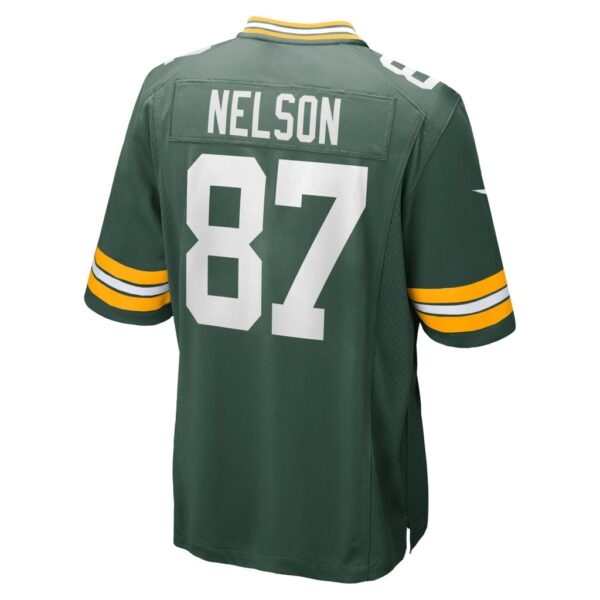 Men's Green Bay Packers Jordy Nelson Nike Green Retired Game Jersey