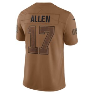 Josh Allen Buffalo Bills Nike 2023 Salute To Service Limited Jersey - Brown