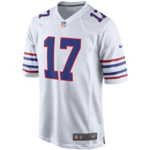 Men's Buffalo Bills Josh Allen Nike White Alternate Game Player Jersey